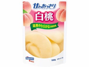  甘みあっさり白桃 パウチ 180g ｘ6 個