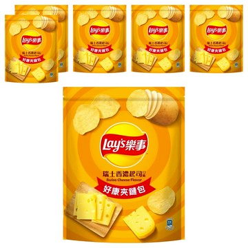 Lay's 樂事 瑞士香濃起司  229.5g  6包