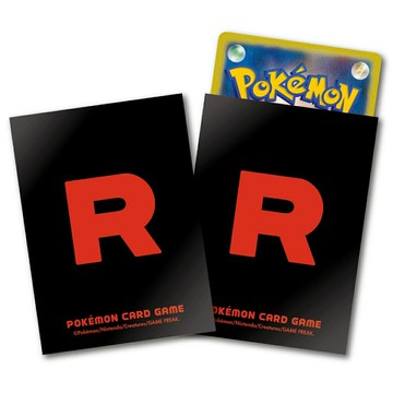 【AS電玩】寶可夢中心限定 PTCG 寶可夢 造型 卡套 火箭隊 R標誌