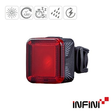 《INFINI》I-466R星芒充電尾燈 65流明 警示燈/車燈/後燈/夜騎/安全/自行車/單車