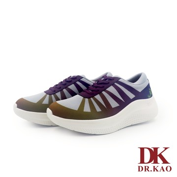 【DK空氣鞋】漸變線條厚底空氣女鞋 89-5175-20 紫色