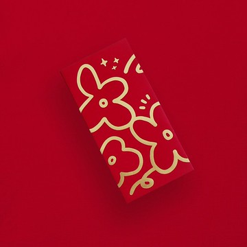 燙金紅包袋 | 百花盛開 紅包袋(5入)