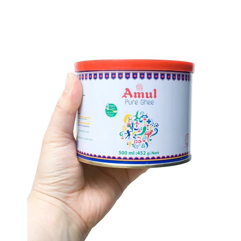 ghee ギー バター Ghee Amul ピュア 500ml 小サイズ Pure (Amul) ギーバター ギーオイル アーユルヴェーダ