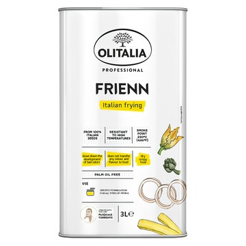 OLITALIA 奧利塔 高溫專用葵花油  3L  1罐