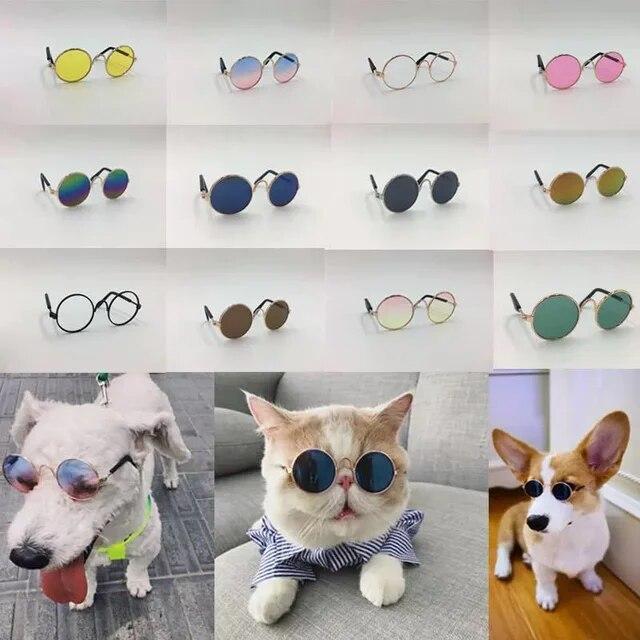 犬用ミニリフレクションサングラス,ペットアクセサリー,子猫