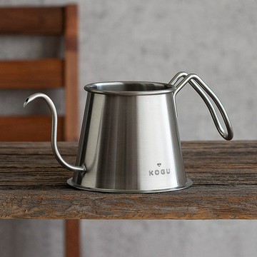 日製18-8不鏽鋼掛耳式咖啡極細口手沖壺-500ml