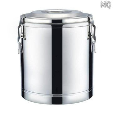 全新 J*C_優品館_桶擺攤豆漿奶茶桶冰粉304不銹新潮鋼保溫桶商用米飯食堂大容量茶水桶實用