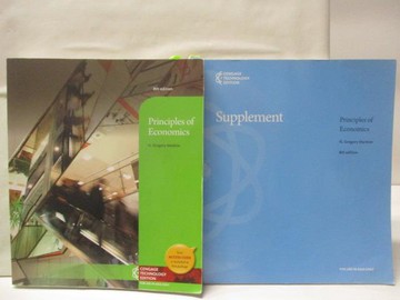 【書寶二手書T9／大學商學_YUU】Principles of Economics 8e +Supplement_2本合售