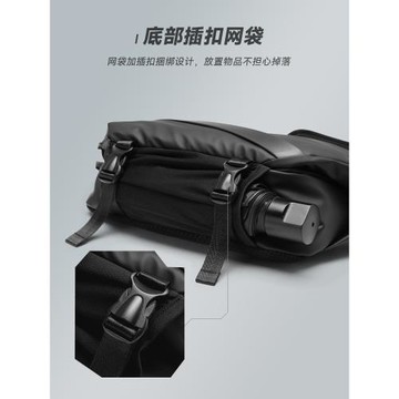 七匹狼新款機能斜挎包男背包潮流胸包郵差包單肩包休閑斜背包男包