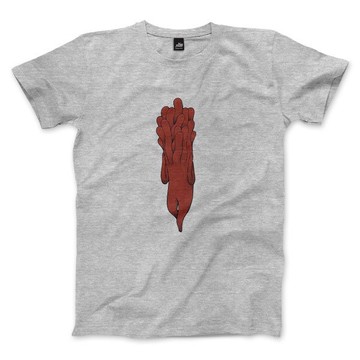 念頭 - 深麻灰 - 中性版T恤