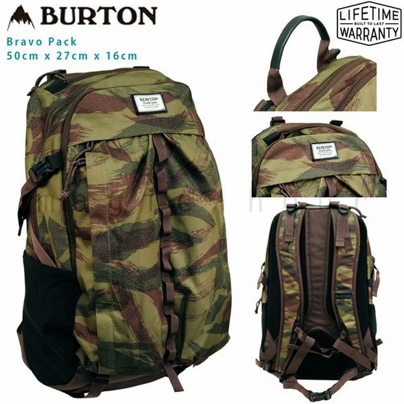 バートン Burton リュック バックパック Bravo Pack メンズ レディース リュックサック 迷彩 柄 お洒落 バック 登山 アウトドア 大容量 旅行 Pc 収納 通販 Lineポイント最大get Lineショッピング