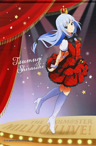 白石絹綢可供選擇！B2掛畫Gift在線抽賞×偶像大師MILLION LIVE！Prolog Rouge ver."S-1-2獎