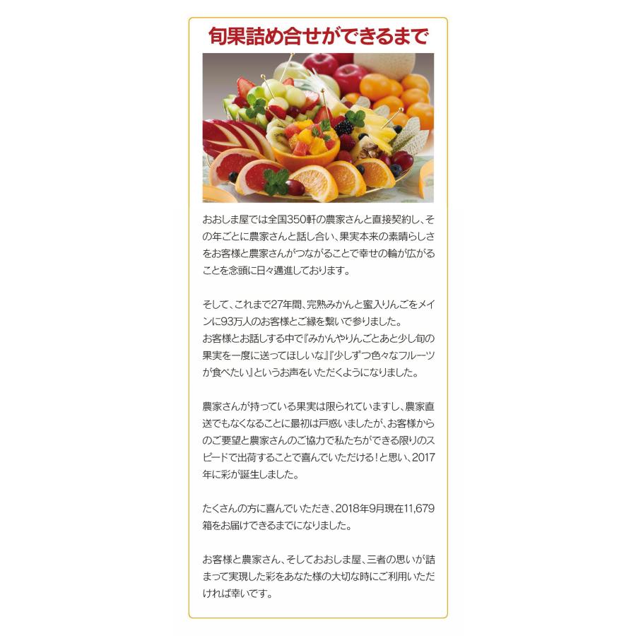 フルーツギフトセット 旬果4種詰め合わせ 彩 送料無料 お礼やお祝いプレゼントに果物詰め合わせ 2023