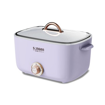 【SONGEN松井】多功能美食芳饗電火鍋/料理鍋/電烤爐SG-176HS(P)
