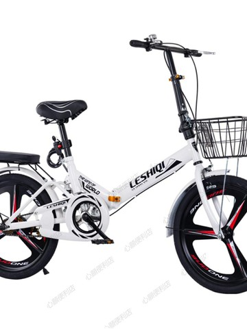 永久新款折疊自行車超輕便攜上班代步22成人男女式學生腳踏車減震