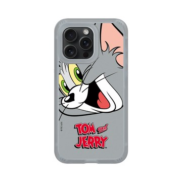 iPhone 15 Pro Max AirX 流變灰 - 湯姆貓與傑利鼠 Tom and Jerry - 大臉湯姆貓