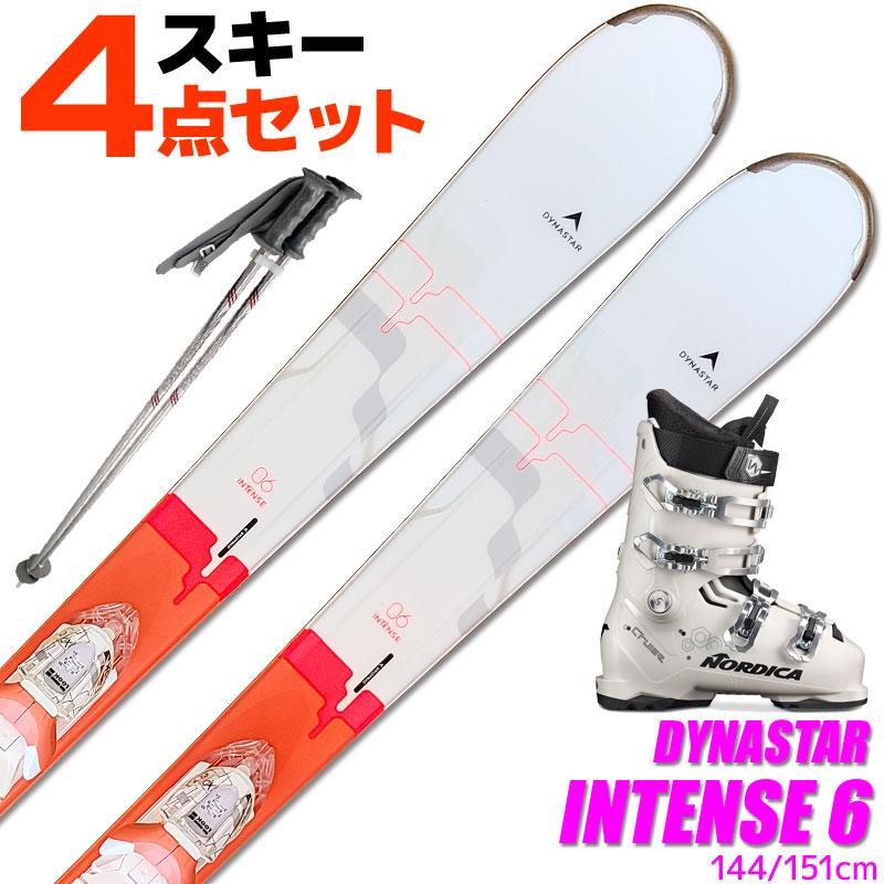 スキー 4点 セット レディース DYNASTAR 19-20 INTENSE 6 144/151cm ...