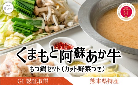 くまもと阿蘇あか牛もつ鍋セット(2~3人前)