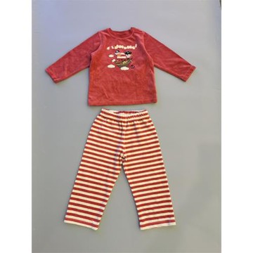 清貨 法國外貿出口天鵝絨兒童男女童家居服套裝