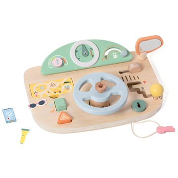 Classic WORLD 客來喜 迷你駕駛遊戲盤玩具組 20259  1個  多色