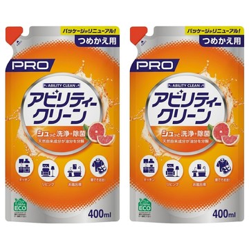 友和 Tipo's 頑固去汙酵素家庭用清潔劑補充包  400ml  2包