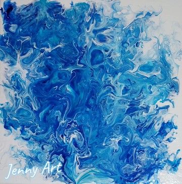 冰心 無框畫 抽象畫 畫作 掛畫 居家擺設 居家生活