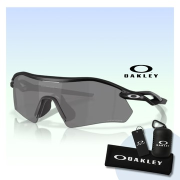 【Oakley】Radar Plate​ 運動偏光太陽眼鏡(OO9495D-01 Prizm Black Polarized 鏡片)