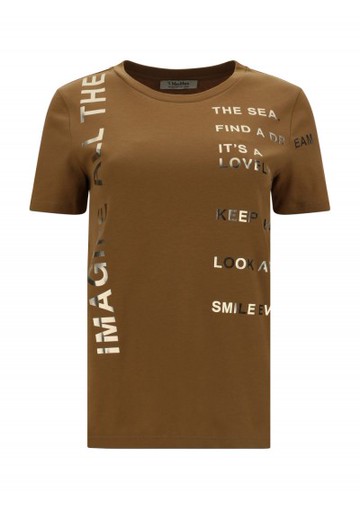 's Max Mara - Gilbert T-shirt - Womens - Brown