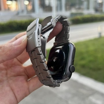 蘋果手錶帶 鈦合金錶帶 適用於 Apple Watch S11 10 9 SE3 44/45/49MM 42/46MM