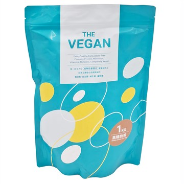 THE VEGAN 樂維根 植物性優蛋白 黑糖奶茶  1kg  1包