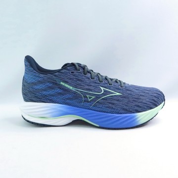 Mizuno J1GC240351 WAVE RIDER 28 男款 慢跑鞋 藍【iSport愛運動】