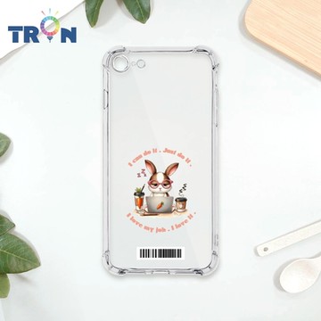 TRON IPhone 7/8/SE2 小動物不想上班 兔狗貓鴨鼠鳥樹懶 四角防摔載具殼 軟殼 手機殼
