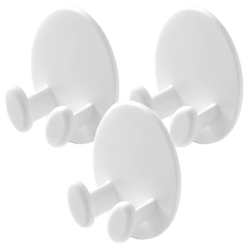 多功能插頭掛勾  白色  1組