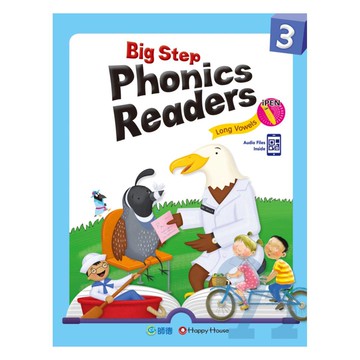 Big Step Phonics Readers 3 (附全書音檔 QR CODE)