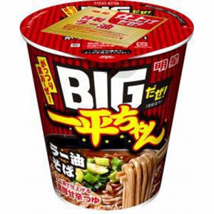 明星 ＢＩＧだぜ！一平ちゃん ラー油そば ×12