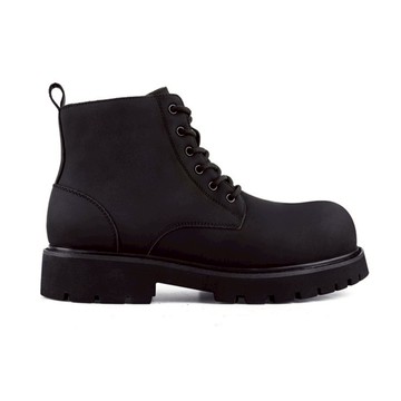 PUNX SHOE【 鞋款 】圓頭厚底高筒 馬丁靴 中筒靴 - 附帆布提袋