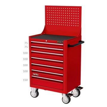 [家事達] TANKO-EGL-187MA 標準型工具車 7屜+掛板組