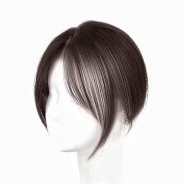 MoonDy 髮片 韓系 瀏海假髮 190 機製款【深棕色】 瀏海 八字瀏海 自然 空氣瀏