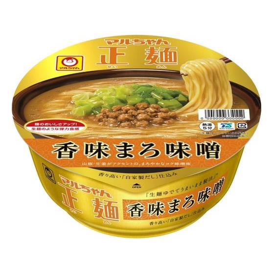 東洋水産 マルちゃん正麺 カップ 香味まろ味噌 ラーメン インスタント食品 レトルト食品