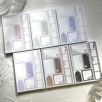 膠片標籤便簽墊