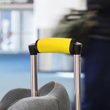 《TRAVELON》春捲行李掛牌-黃2入-- 行李吊牌 識別吊牌 登機牌 姓名牌