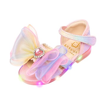 LA STELLA 女童芭比LED涼鞋  180  層次