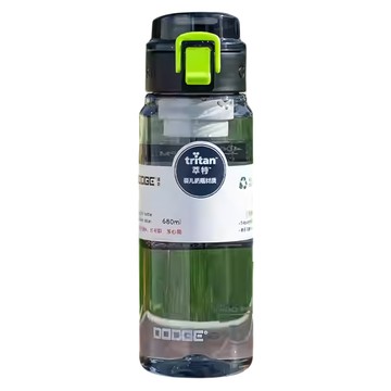 DODGE 道奇 tritan 隨行運動水壺  1個  680ml  黑色