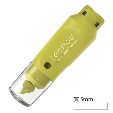 歐文OVAL 原紙色手帳款修正帶5mm