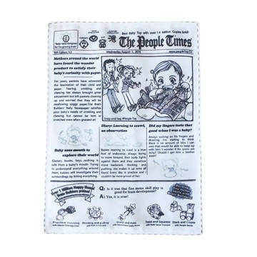 CITY STAR 寵物狗狗發聲報紙可耐咬磨牙自嗨玩具-1入