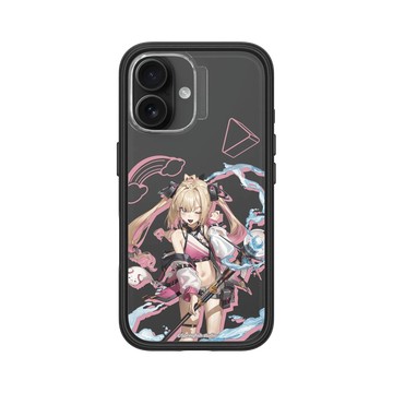 iPhone 16 Mod NX 黑 - 瑟拉斯蒂歐 - 白白虹 - 戰術泳裝白比手機殼殼