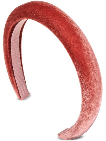 Jennifer Behr - Tori velvet headband - women - Silk Velvet - One Size - Pink