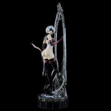 E哥❤現貨【現貨】尼爾：機械紀元 DS欲系列 雙頭雕 2B 63cm 手辦 生日禮物預售
