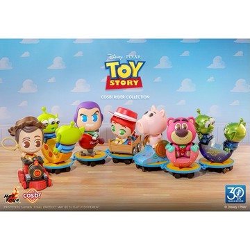 【野獸國】玩具總動員 Q版公仔 騎士款 盲盒套組(6入)｜HOT TOYS CBX280