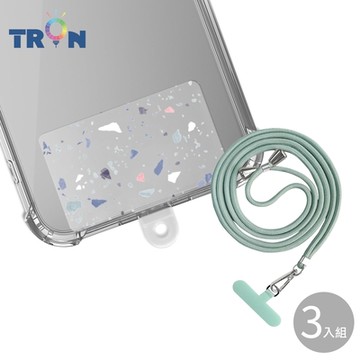 TRON iPhone 15 Plus透明05防摔 手機 掛繩 手機殼